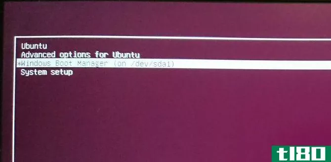 Linux and Windows dual boot grub menu