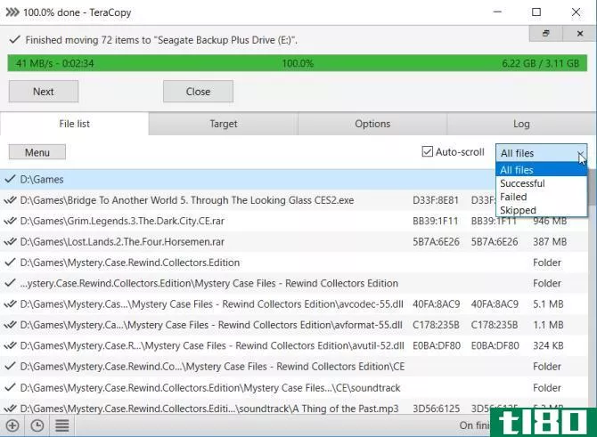 teracopy makes file copying process fast 