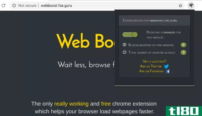 Web Boost for Chrome preloads building blocks to load pages faster