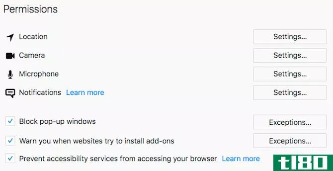 firefox disable accessibility opti***