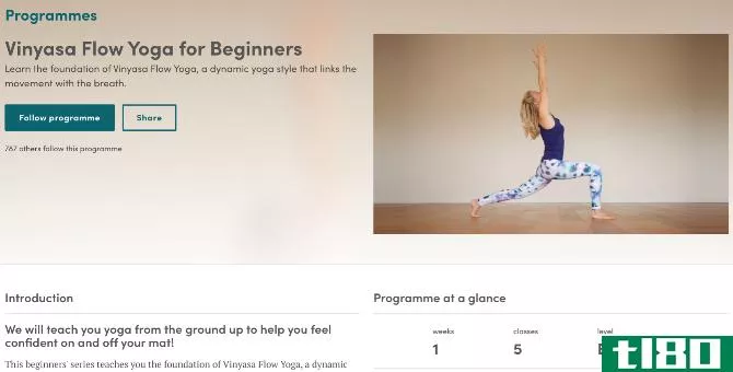 Esther Ekhart's free yoga course vinyasa flow for beginners 