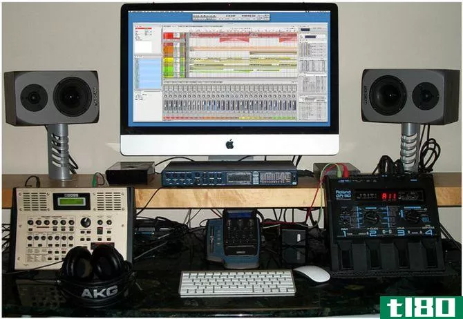 home recording equipment setup
