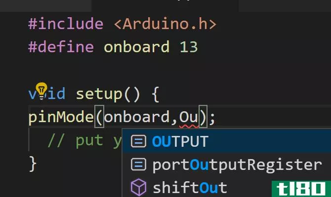 VS Code suggests and completes code
