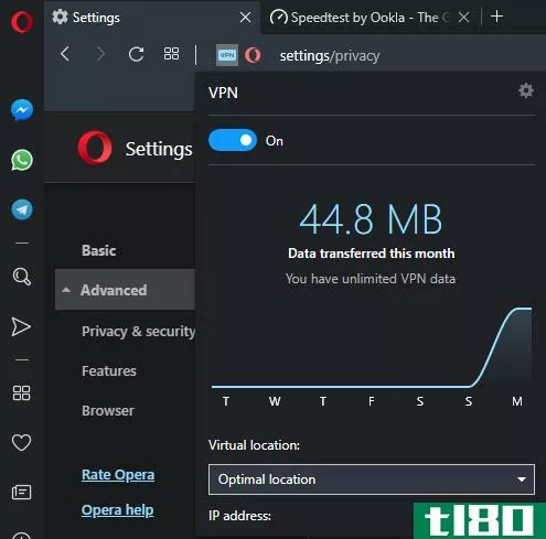 Opera VPN Desktop