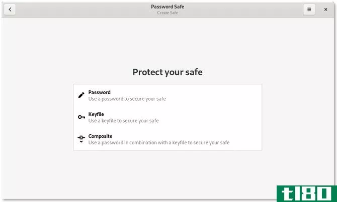 GNOME Password Safe on Fedora Linux