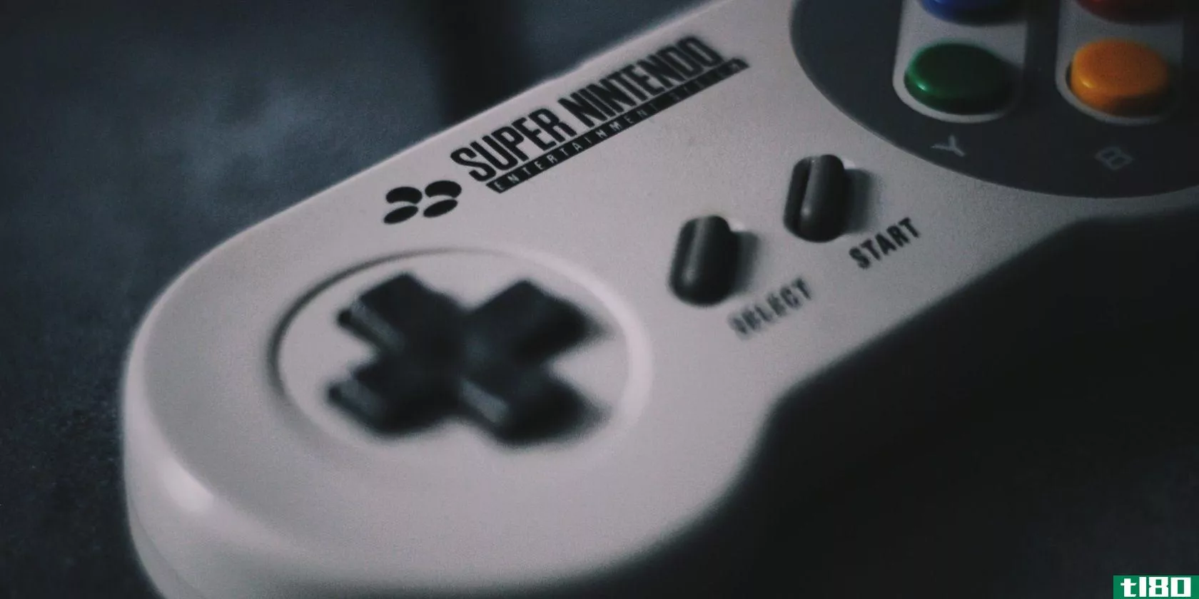 Super Nintendo game controller