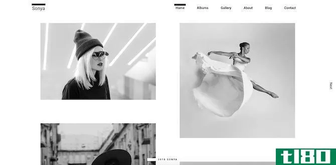 Sonya, a portfolio theme for black-and-white photography