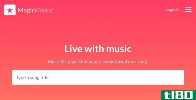Magic Playlist creates one, two, or three hour playlists based on a single song you like