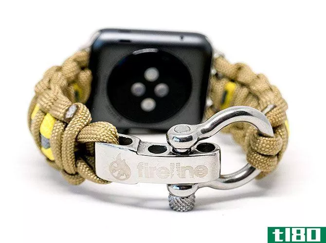 FireLine Paracord Apple Watch band
