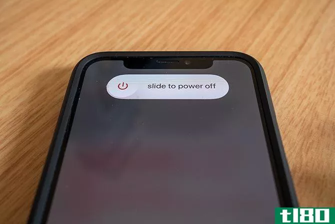 Slide to Power Off iPhone X
