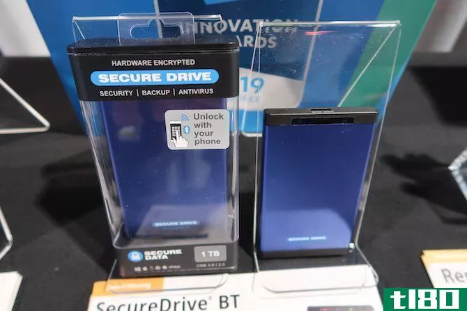 SecureData SecureDrive CES 2019 1