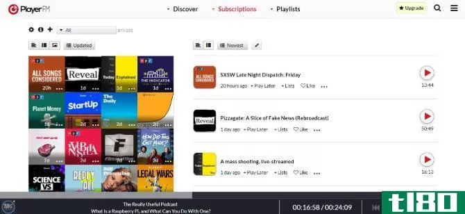 Player FM Web App