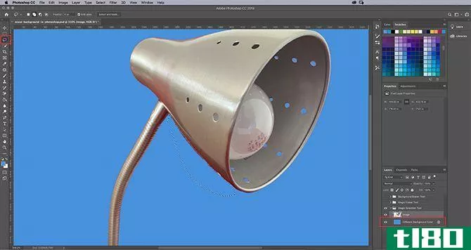 How to Remove a Background in Photoshop Use Color Layer to Adjust Edge