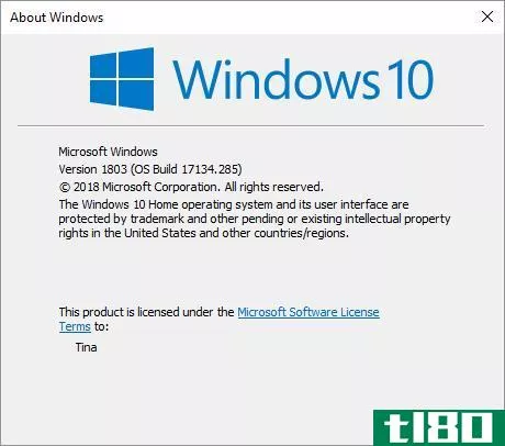 How to quickly find out which Windows version and edition you're on.