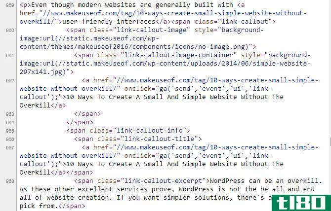View HTML Source Example