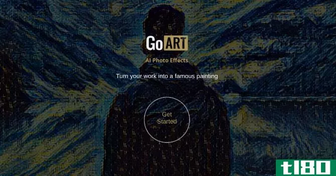 GoArt is fast at turning photos into famous paintings