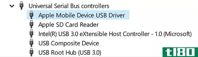 Windows 10 Device Manager Find Apple Driver