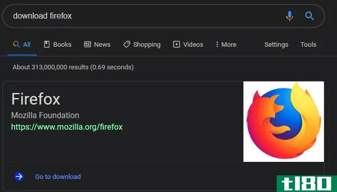 Google Download Firefox Link