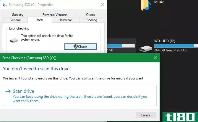 Windows Disk Check GUI