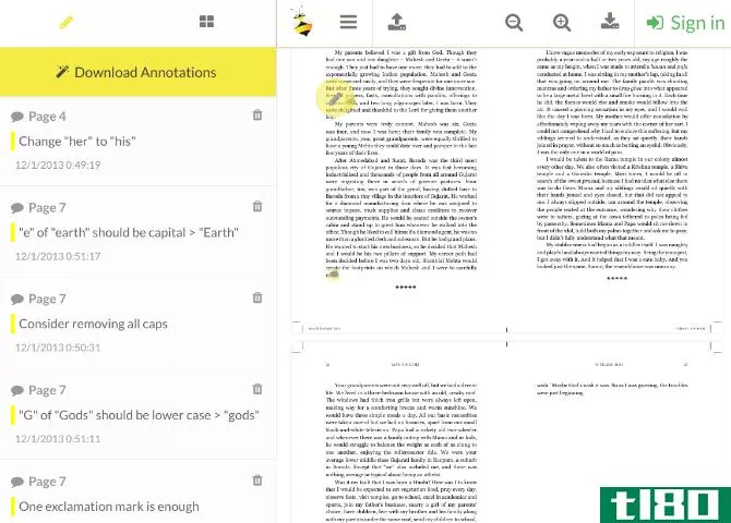 collect and export pdf annotati*** and notes with Sumnotes