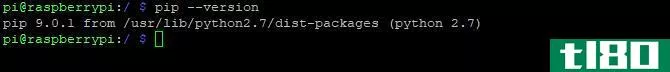 Python PIP Version Check Terminal Command