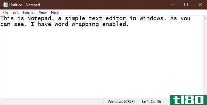Notepad Windows