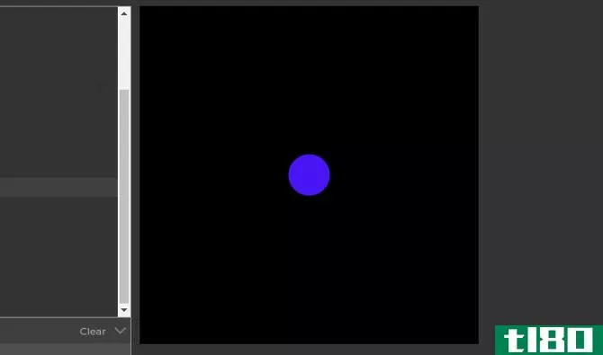 A circle which changes when the screen is clicked in p5.js