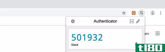 OTP generated in Authenticator extension in Chrome on Mac