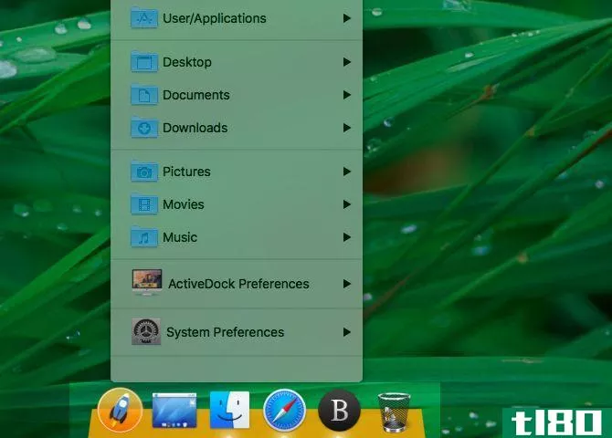 active-dock-with-start-menu-visible
