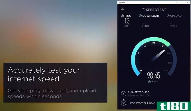 speedtest windows 10 app