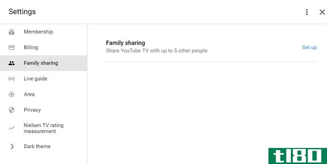 enable family sharing