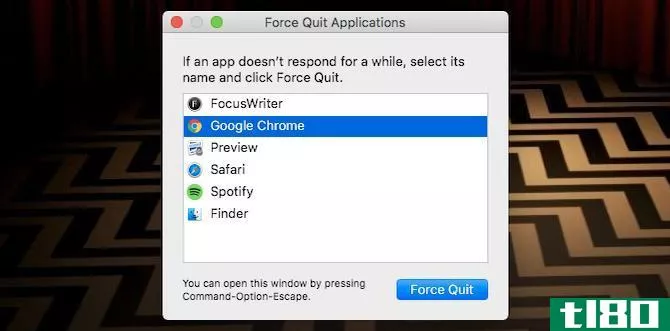 force quit Mac
