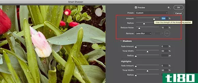 How to Sharpen Photos in Photoshop General Settings