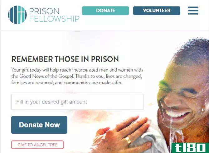 donate to prison fellowship organization