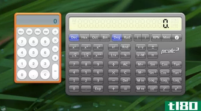 calculator-and-pcalc-dashboard-widgets-on-mac
