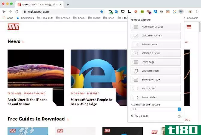 Nimbus Google Chrome Demo