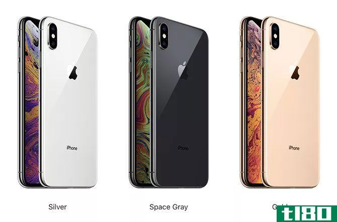 iPhone Xs colors