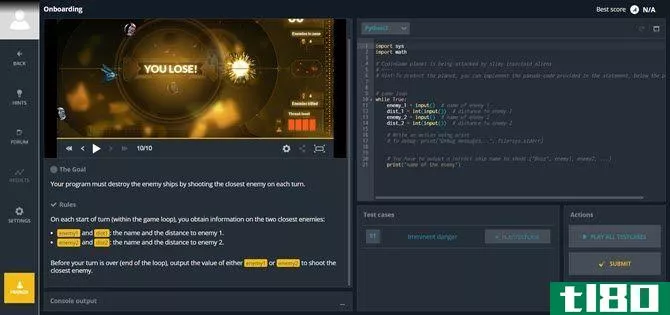 Gamify your coding skills with Codingame
