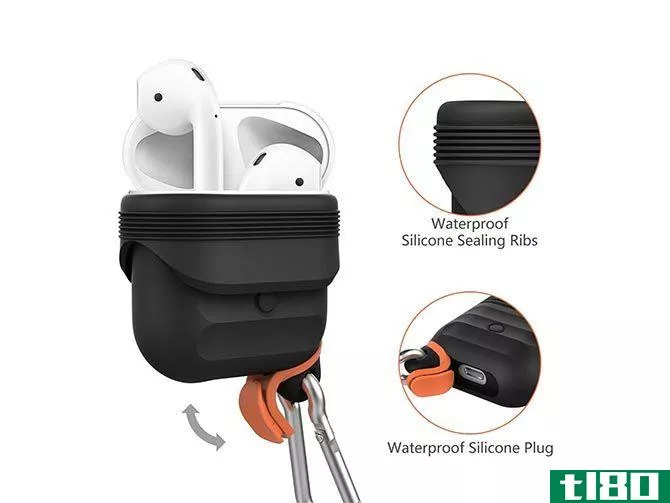 MICOK Waterproof Silicon AirPods Case