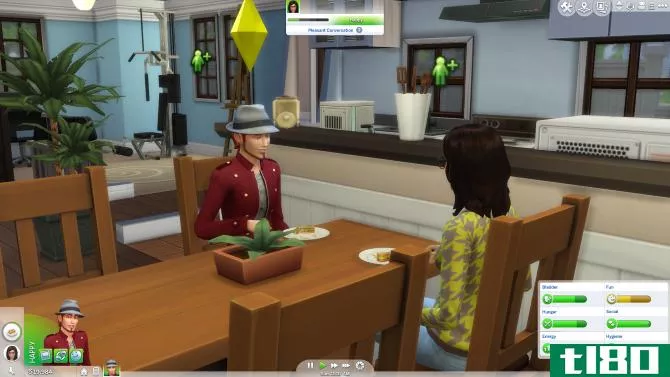 Social interacti*** in The Sims 4