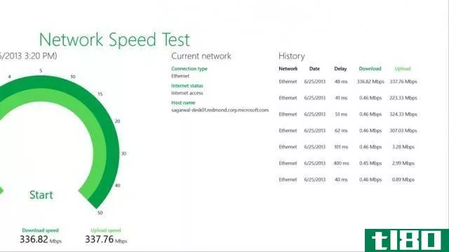 network speed test windows 10 app