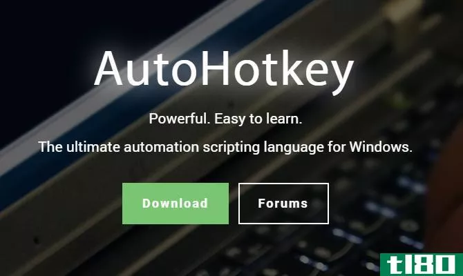 AutoHotkey - the shortcut scripting language