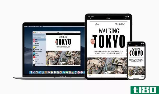 Apple News+ iPhone Mac iPad