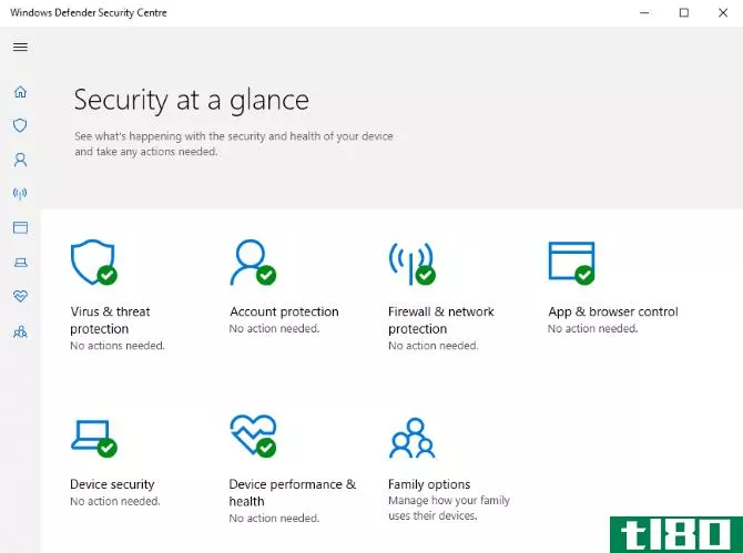 Windows Defender can be accessed from Windows Settings