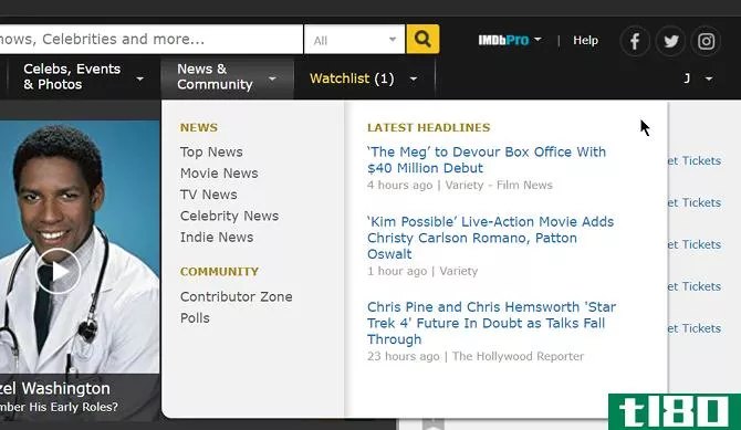 IMDb News