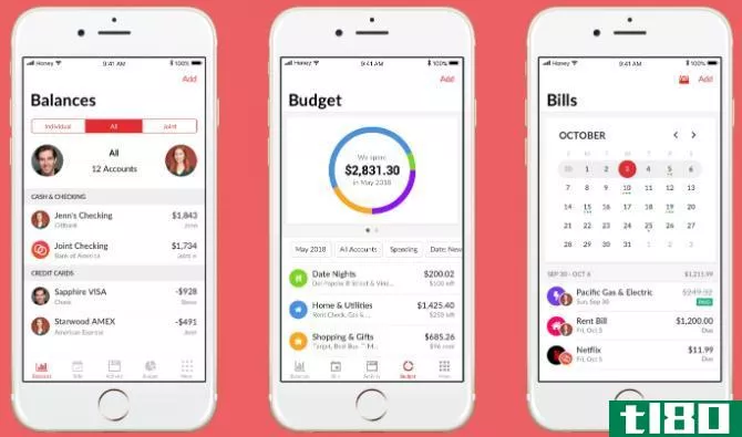 HoneyDue is a free money tracking and budget app for couples