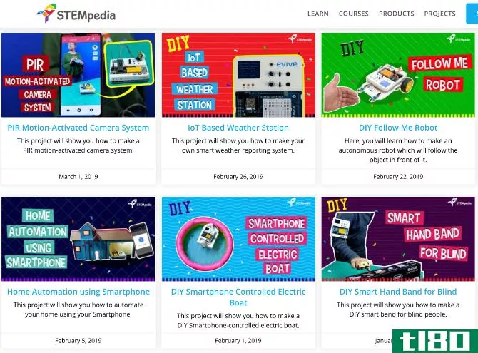 STEMPedia offers DIY robotics and engineering projects for teens 