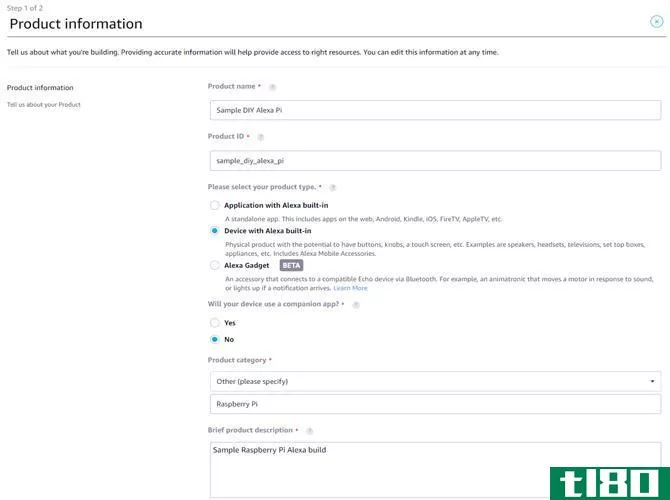 Amazon Developer Account Registration Process Screen