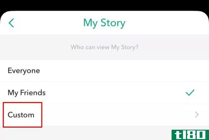 How to Block Someone on Snapchat Custom Story Settings