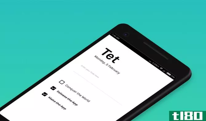 Tet is a productivity performance app that deletes your to-dos